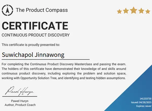 Continuous Product Discovery